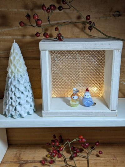 画像3: マトリョーシカとセキセイインコ